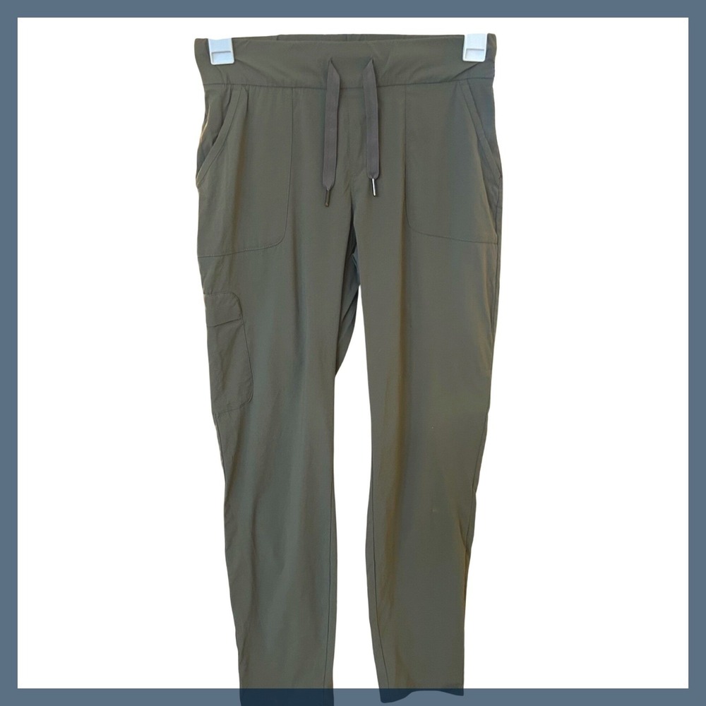 Columbia Womens Sz. M Olive‎ Green Anytime Outdoor Hiking Active Jogger Pants